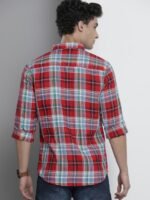 The Indian Garage Co Men Checked Casual Shirt