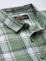 The Indian Garage Co Men Checked Casual Shirt