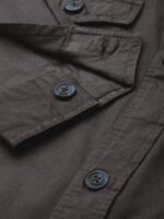 The Indian Garage Co Men Grey Slim Fit Casual Shirt