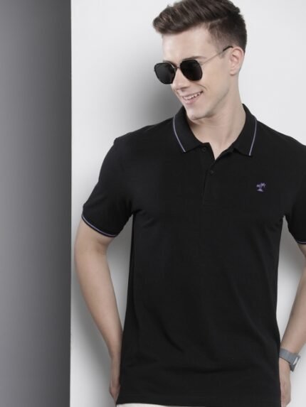 The Indian Garage Co Men Polo Collar T-shirt