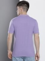 The Indian Garage Co Men Solid Polo Collar T-shirt