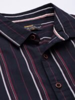 The Indian Garage Co Men Striped Casual Shirt