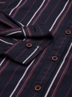 The Indian Garage Co Men Striped Casual Shirt