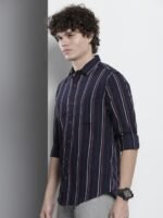 The Indian Garage Co Men Striped Casual Shirt