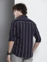 The Indian Garage Co Men Striped Casual Shirt