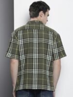 The Indian Garage Co Tartan Checks Opaque Checked Casual Shirt