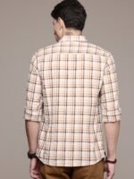 The Roadster Life Co. Gingham Checked Pure Cotton Casual Shirt
