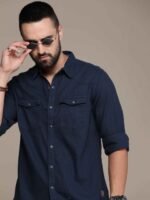The Roadster Life Co. Solid Pure Cotton Casual Shirt
