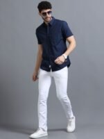 The Roadster Lifestyle Co Pure Cotton Half Sleeve Shirts