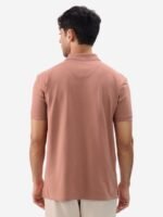 The Souled Store Men Colourblocked Polo Collar Cotton T-Shirt