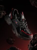 The Souled Store Men Star Wars: Darth Vader Textured Lightweight Sneakers