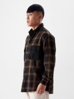 The Souled Store Relaxed Tartan Checked Pure Cotton Casual Shirt