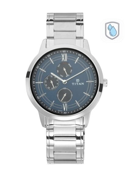 Titan Men Blue Analogue Watch