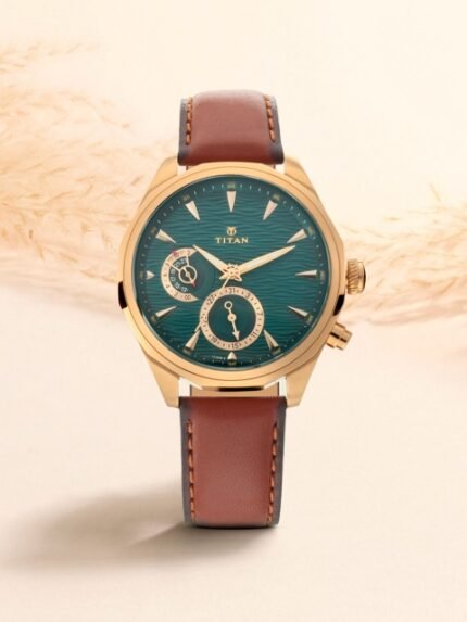 Titan Regalia Maritime Men Sea Green Analogue watch 1829QL01