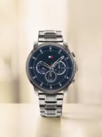 Tommy Hilfiger Men Navy Dial & Bracelet Style Straps Jameson Chronograph Watch TH1791796W