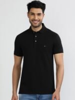 Tommy Hilfiger Men Polo Collar Pockets Slim Fit T-shirt
