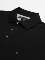 Tommy Hilfiger Men Polo Collar Pockets Slim Fit T-shirt
