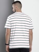 Tommy Hilfiger Pure Cotton Striped Pocket T-shirt