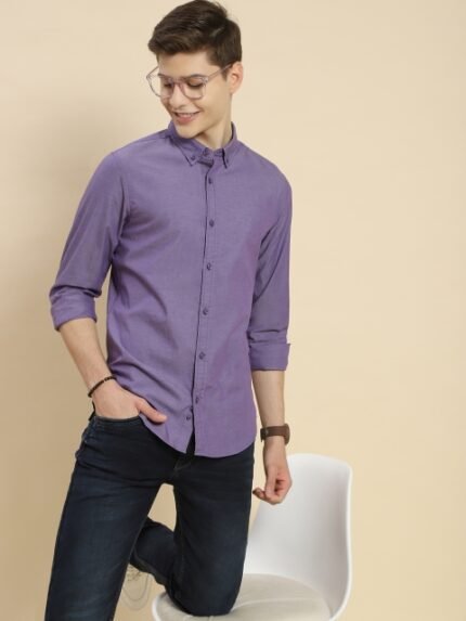 United Colors of Benetton Cotton Slim Fit Casual Shirt