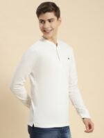 United Colors of Benetton Henley Neck Pure Cotton Slim Fit T-shirt