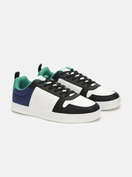 United Colors of Benetton Men Colourblocked Lightweight Sneakers