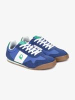 United Colors of Benetton Men Colourblocked Suede Lightweight Sneakers