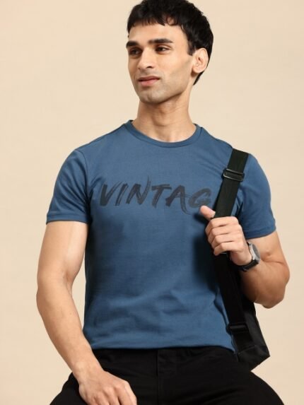 United Colors of Benetton Men Typography Printed T-shirt