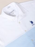 U.S. Polo Assn. Colourblocked Casual Shirt