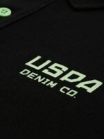 U.S. Polo Assn. Denim Co. Brand Logo Polo Collar Pure Cotton Slim Fit T-shirt