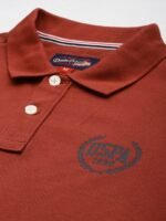 U.S. Polo Assn. Denim Co. Brand Logo Printed Polo Collar Pure Cotton Slim Fit T-shirt