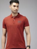 U.S. Polo Assn. Denim Co. Brand Logo Printed Polo Collar Pure Cotton Slim Fit T-shirt