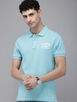 U.S. Polo Assn. Denim Co. Polo Collar Pure Cotton Slim Fit T-shirt