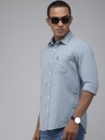 U.S. Polo Assn. Denim Co. Pure Cotton Slim Fit Casual Shirt