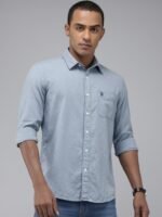 U.S. Polo Assn. Denim Co. Pure Cotton Slim Fit Casual Shirt