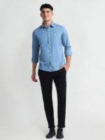 U.S. Polo Assn. Denim Co. Slim Fit Opaque Casual Shirt