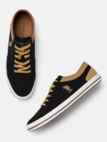 U.S. Polo Assn. Men Black MONTON 4.0 Sneakers