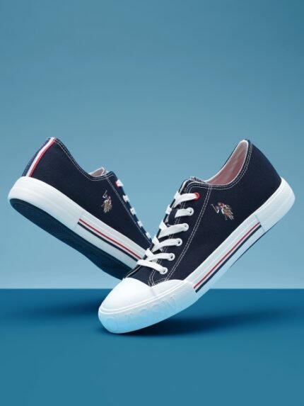 U.S. Polo Assn. Men Canvas Lace-Up Sneakers