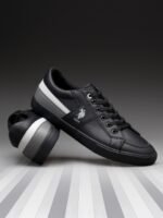 U.S. Polo Assn. Men CLARKIN 3.0 Minimal Striped Sneakers