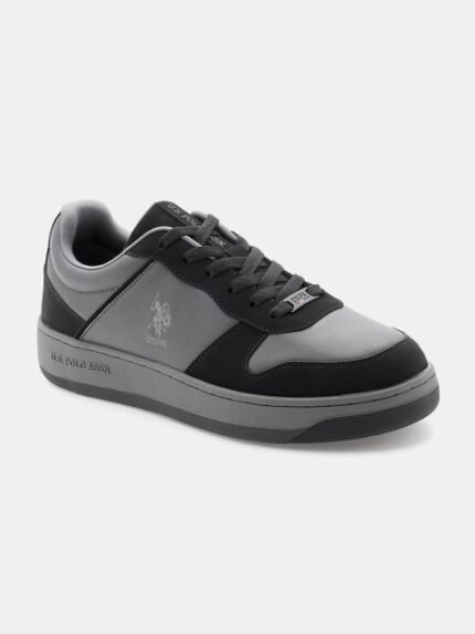 U.S. Polo Assn. Men Colourblocked PU Sneakers