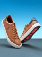 U.S. Polo Assn. Men Tan Brown MADRYN 2.O Sneakers