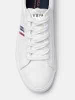 U.S. Polo Assn. Men White CAPRON 2.0 Sneakers