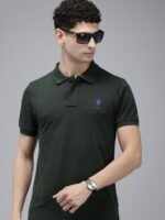 U.S. Polo Assn. Polo Collar Pure Cotton Slim Fit T-shirt