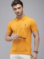 U.S. Polo Assn. Polo Collar Pure Cotton Slim Fit T-shirt