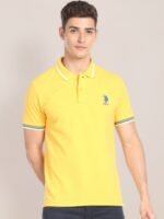 U.S. Polo Assn. Polo Collar Slim Fit Pure Cotton T-shirt