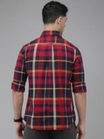 U.S. Polo Assn. Pure Cotton Tailored Fit Checked Casual Shirt