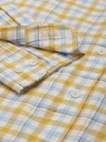 U.S. Polo Assn. Tailored Fit Checked Pure Cotton Casual Shirt