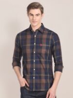 U.S. Polo Assn. Tartan Checked Pure Cotton Casual Shirt