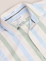 U.S. Polo Assn. Vertical Stripes Tailored Fit Casual Shirt