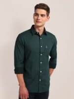 U.S. Polo Assn.spread collar Long Sleeves Printed Casual Shirt