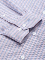 Van Heusen Custom Fit Opaque Striped Formal Shirt